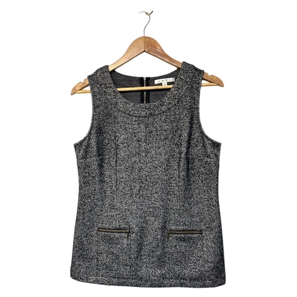 CAbi Cece herringbone tank - Picture 3 of 8